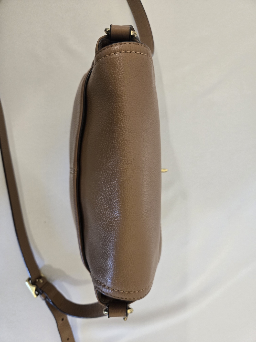 Coach Leather Crossbody Shoulder Bag in Camel - Picture 10 of 16